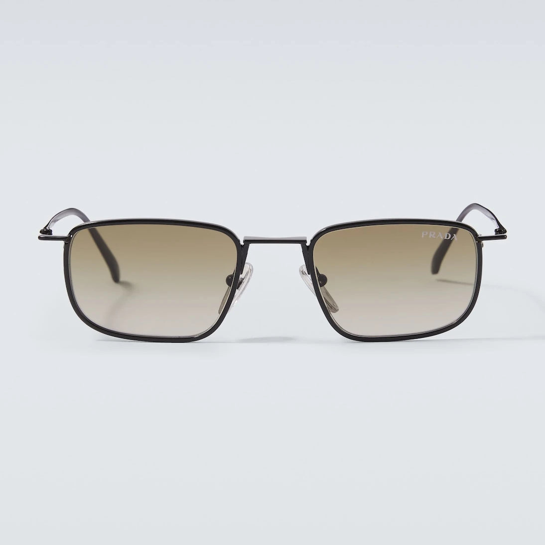Prada - Logo rectangular sunglasses