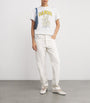 GANNI White Organic Cotton Bunny T-Shirt