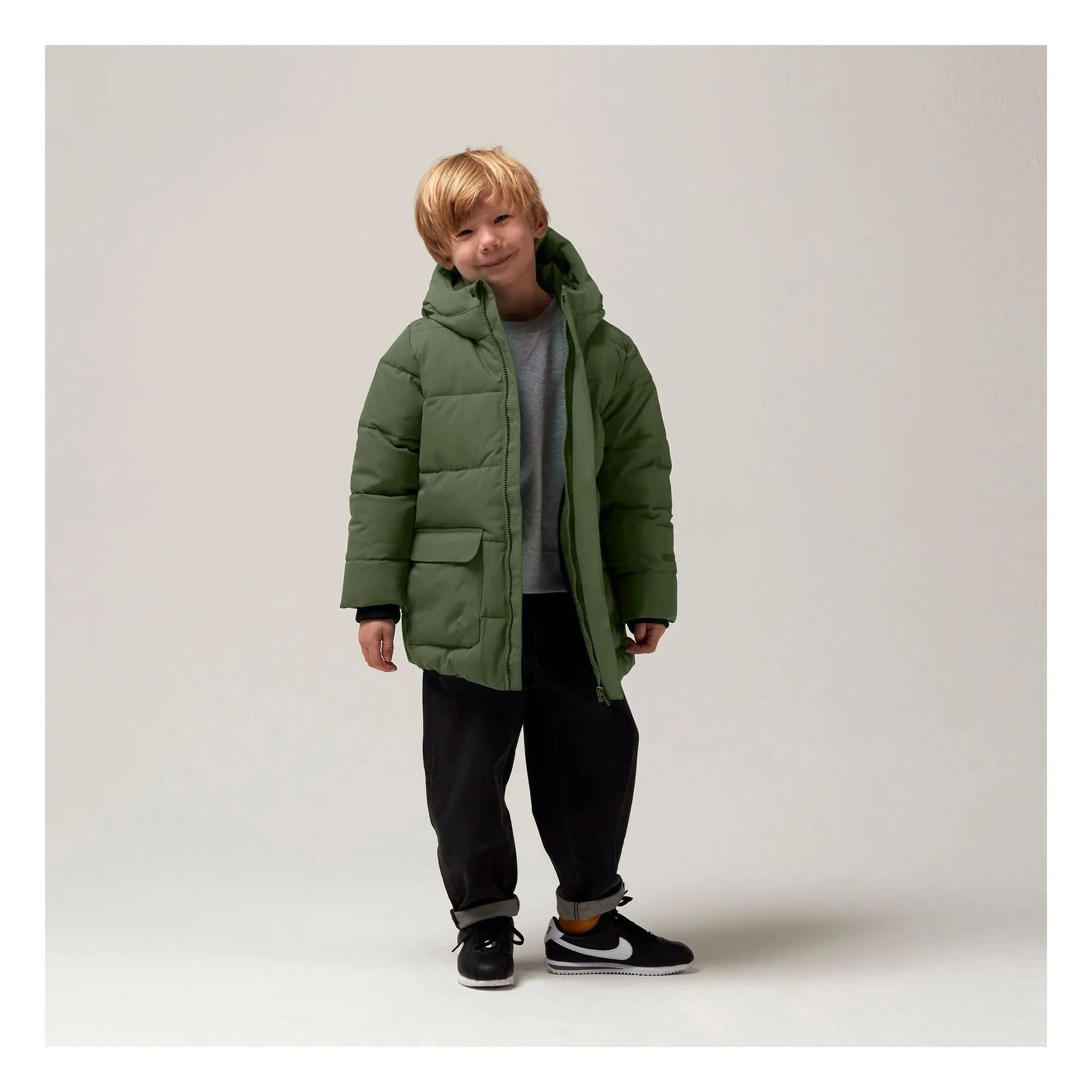 Gosoaky - Tiger Eye waterproof jacket | Khaki
