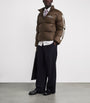 AMIRI Brown Down Bones Puffer Jacket