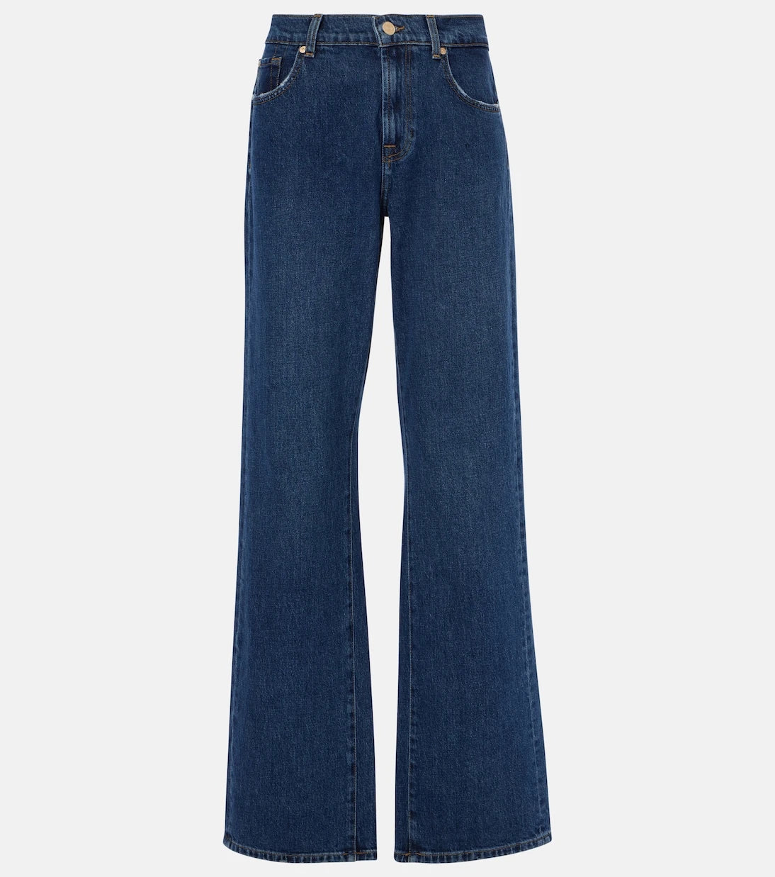 7 For All Mankind - جينز بقصة فلير وخصر مرتفع
