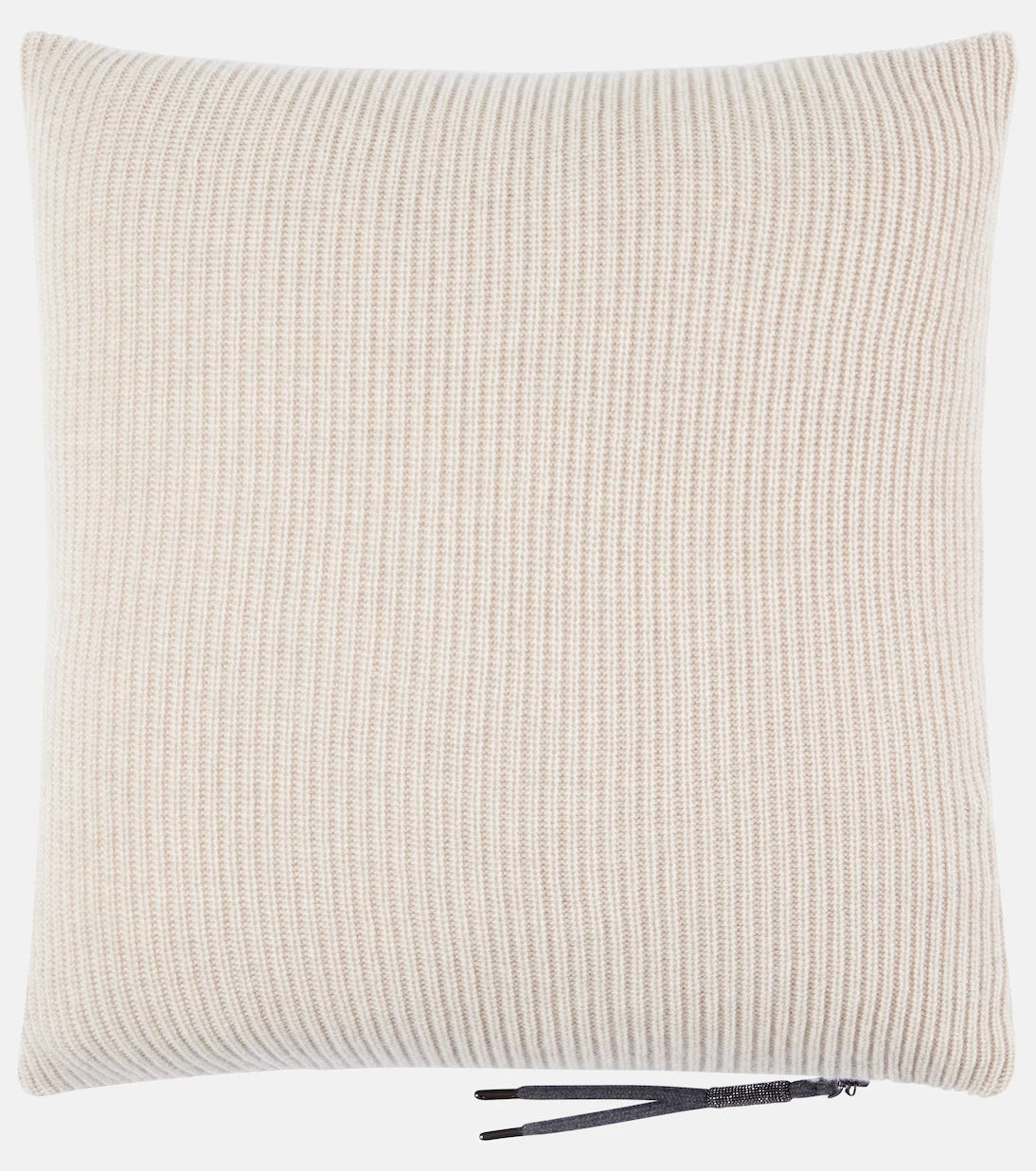 Brunello Cucinelli - Ribbed-knit cashmere cushion