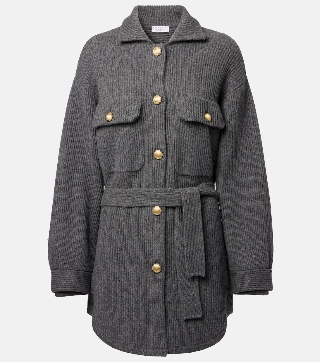 Brunello Cucinelli - Wool, cashmere, and silk cardigan