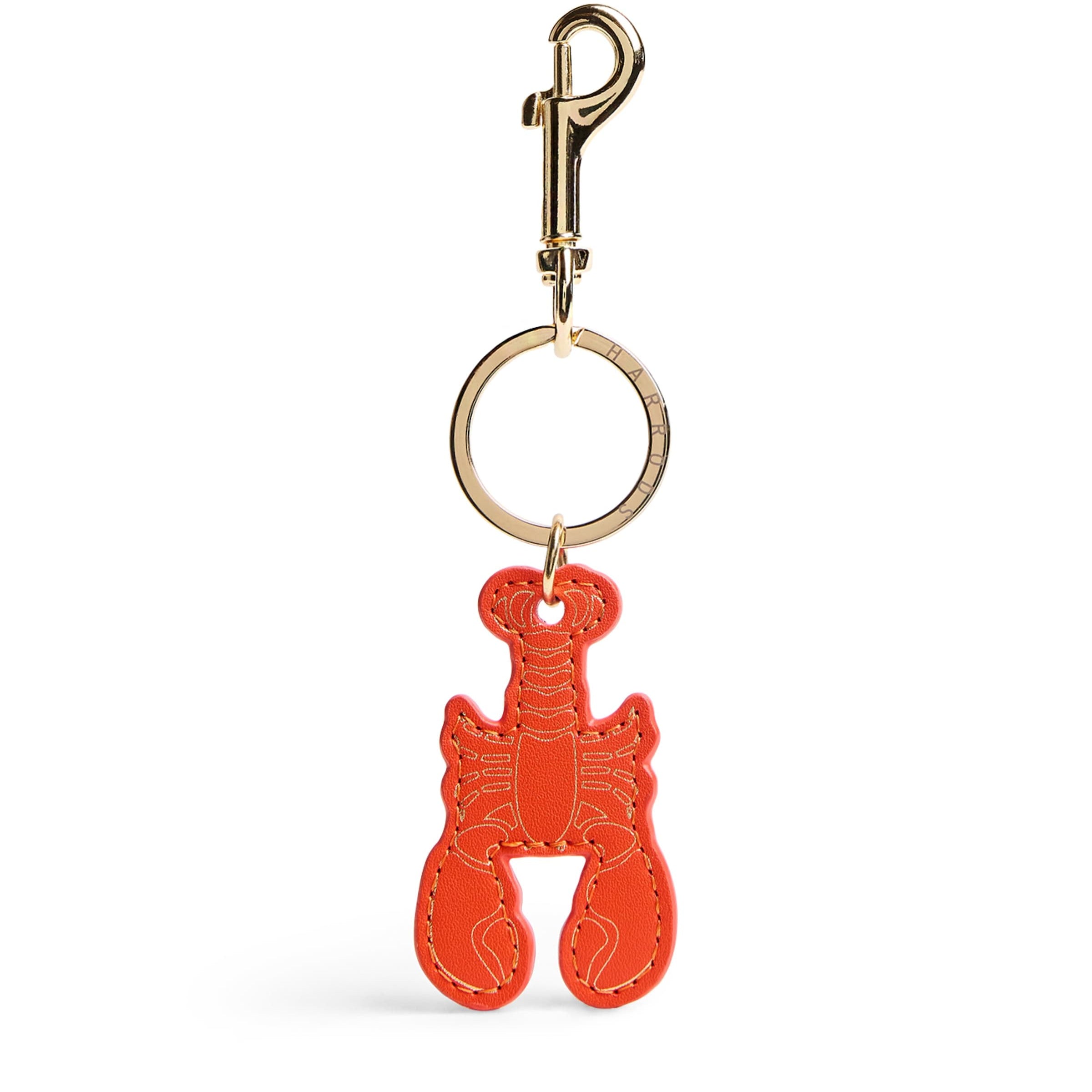 Leather Lobster Keyring
