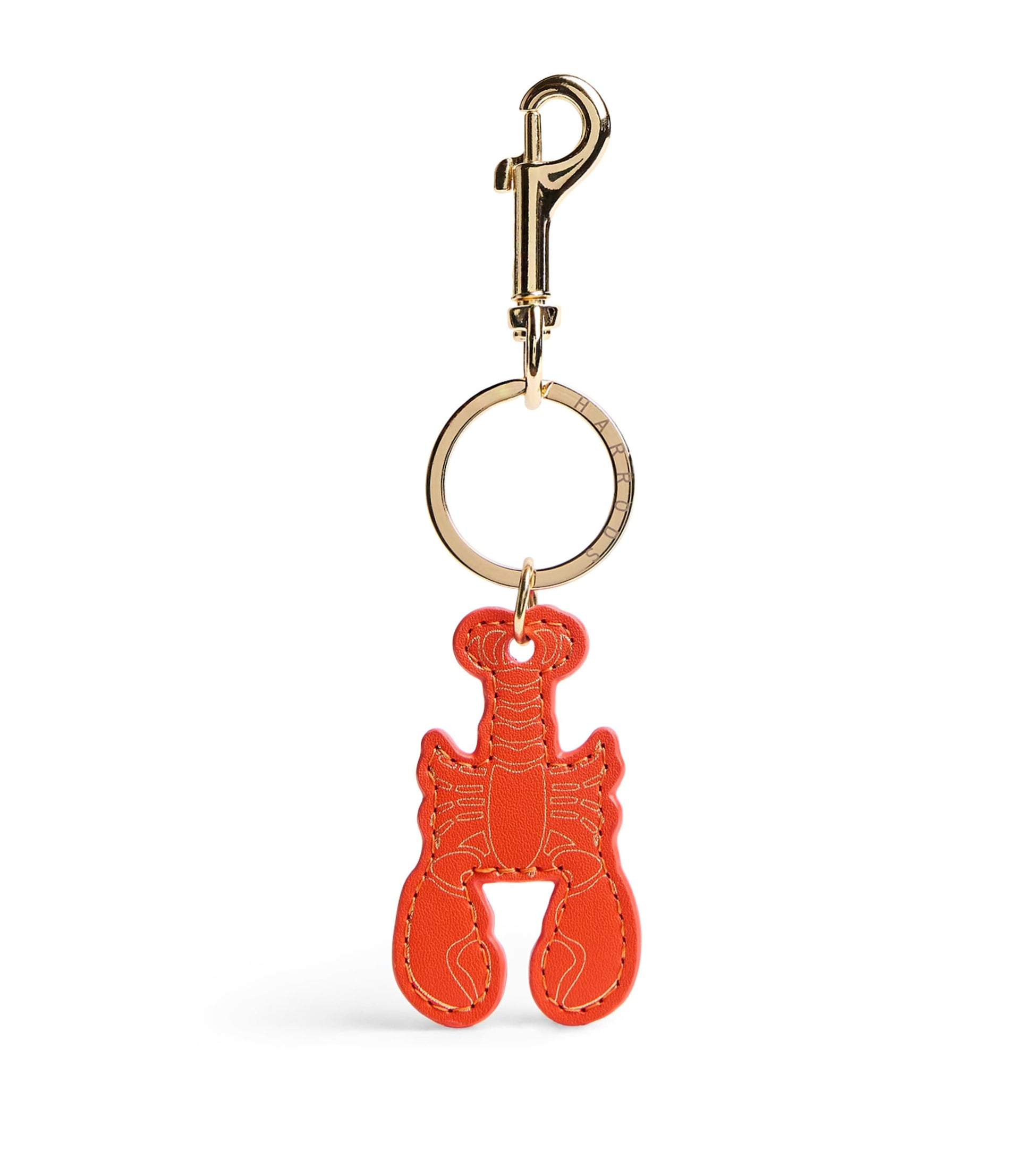 Leather Lobster Keyring