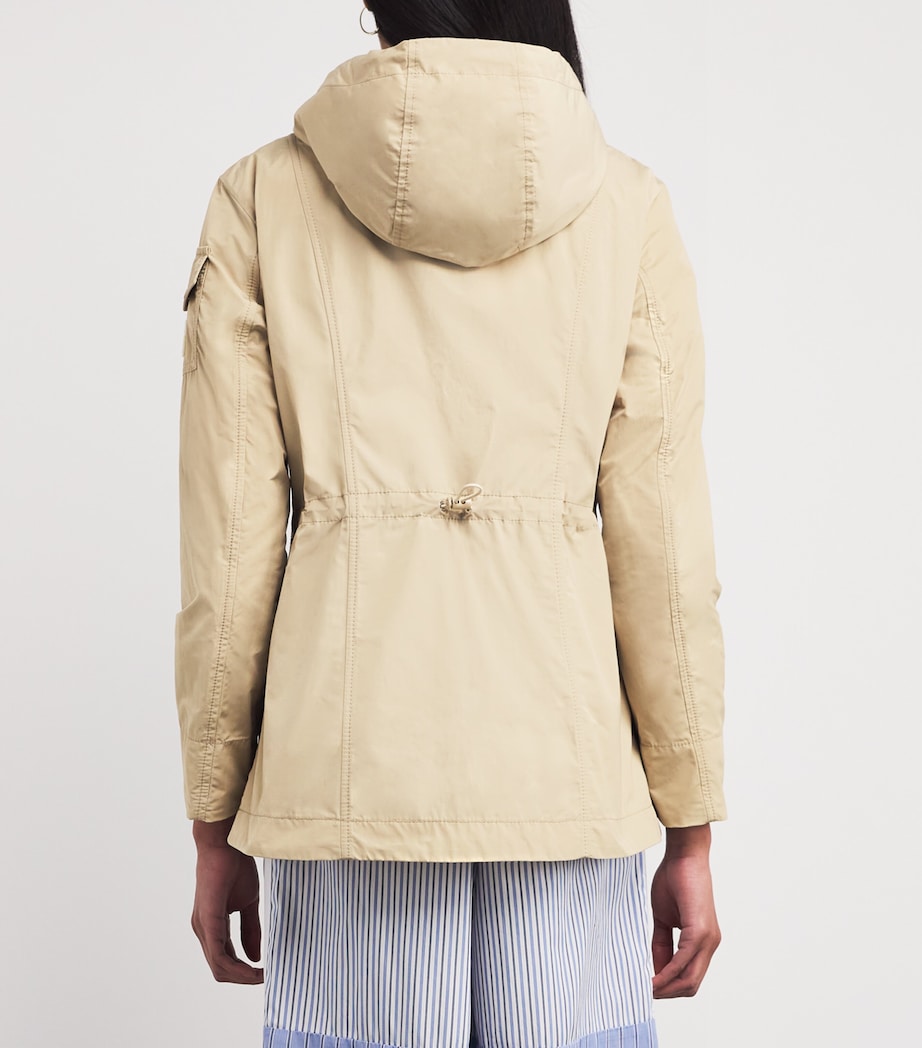 Moncler Yellow Hooded Leandro Parka Jacket