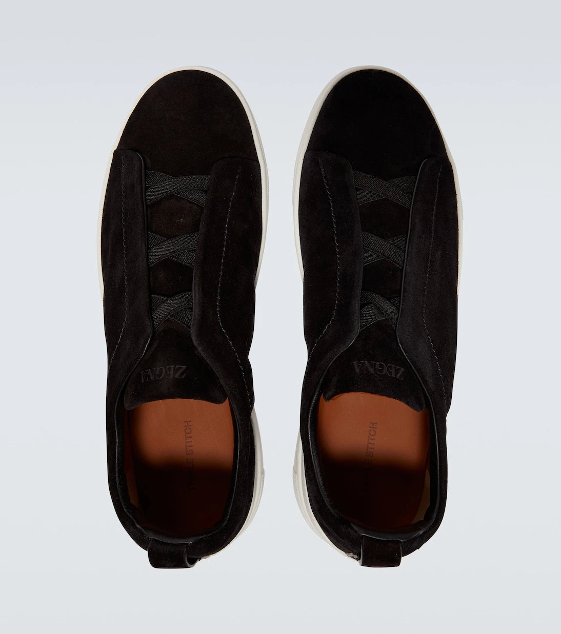 Zegna - Triple Stitch suede sneakers