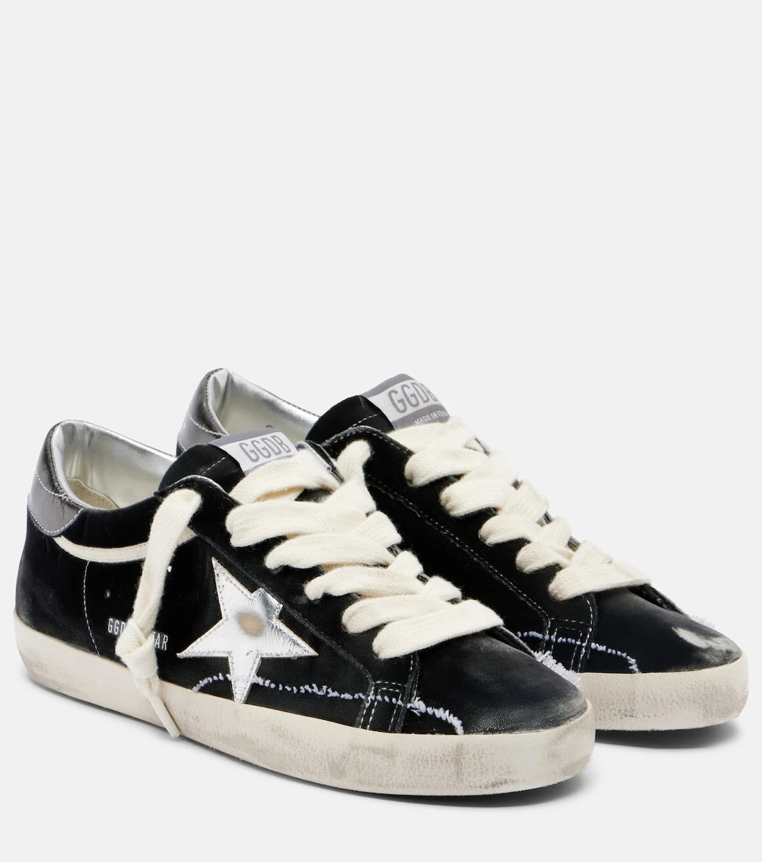 Golden Goose - Super-Star velvet sneakers