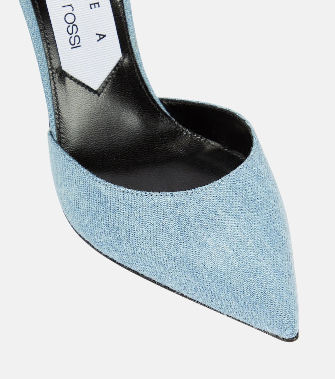Area - x Sergio Rossi Marquise denim pumps