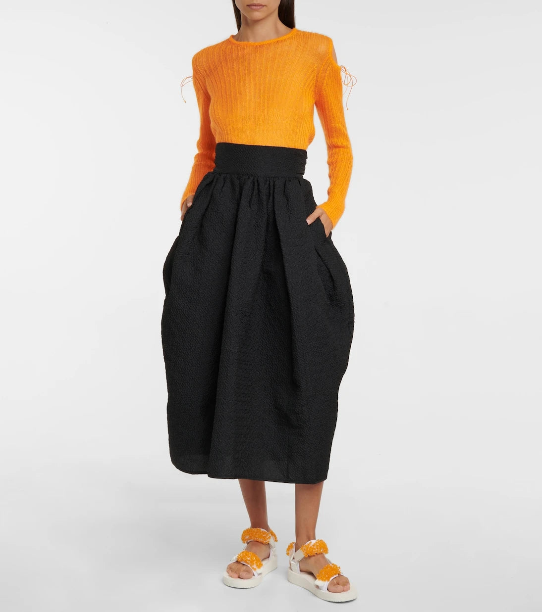 Cecilie Bahnsen - Greta mohair-blend top