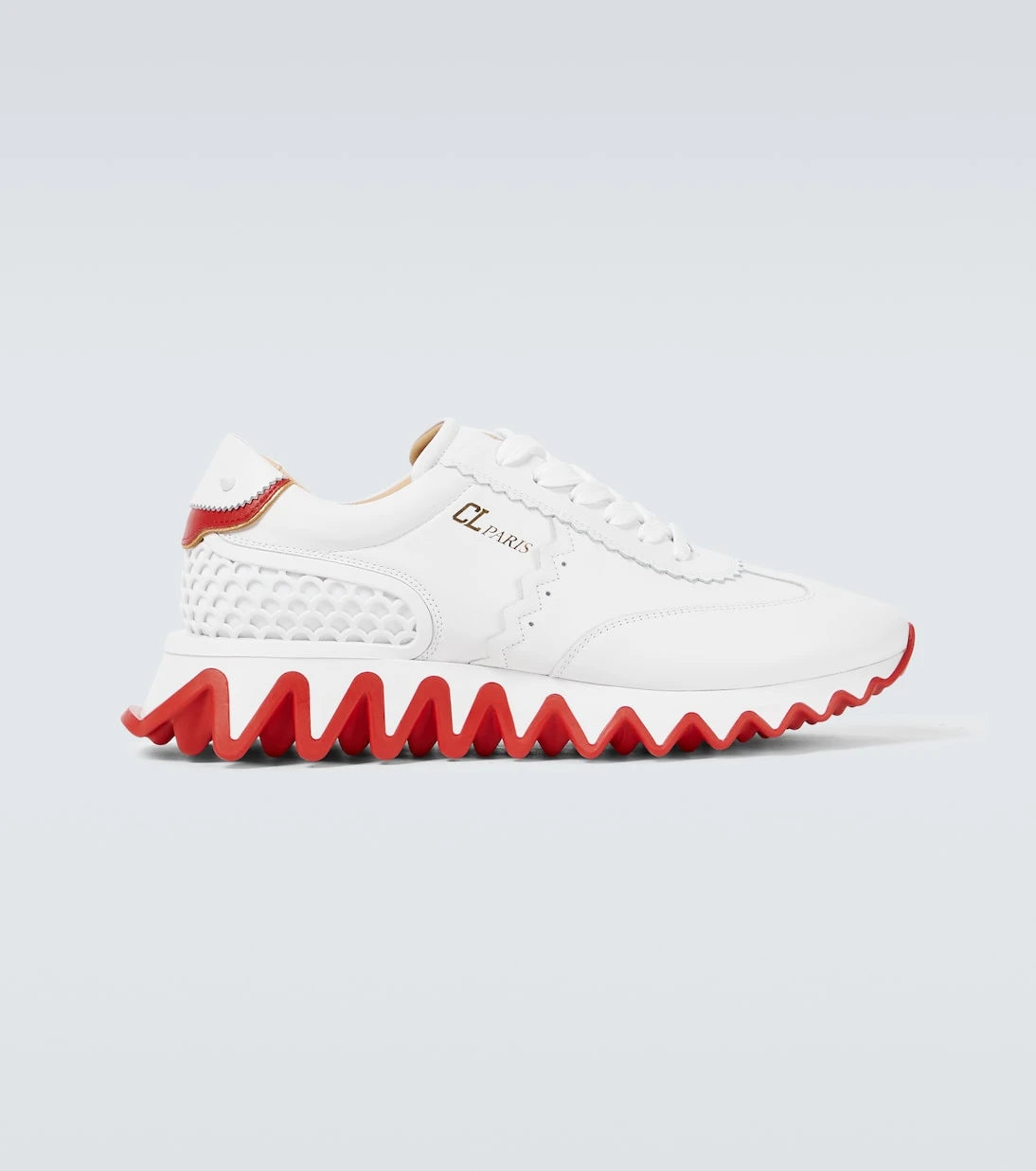 Christian Louboutin - Loubishark leather sneakers