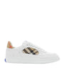 Burberry White Check Terrace Sneakers