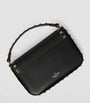 Valentino Garavani Black Leather Rockstud Cross-Body Pouch