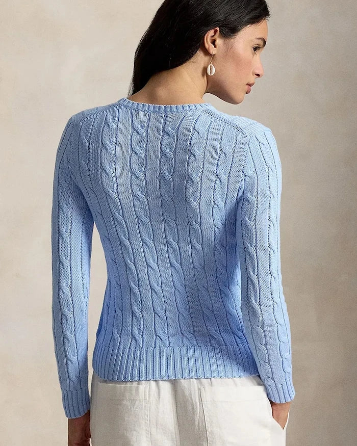 Polo Ralph Lauren kadın PIMA COTTON pamuklu kazak -LSL-PLO