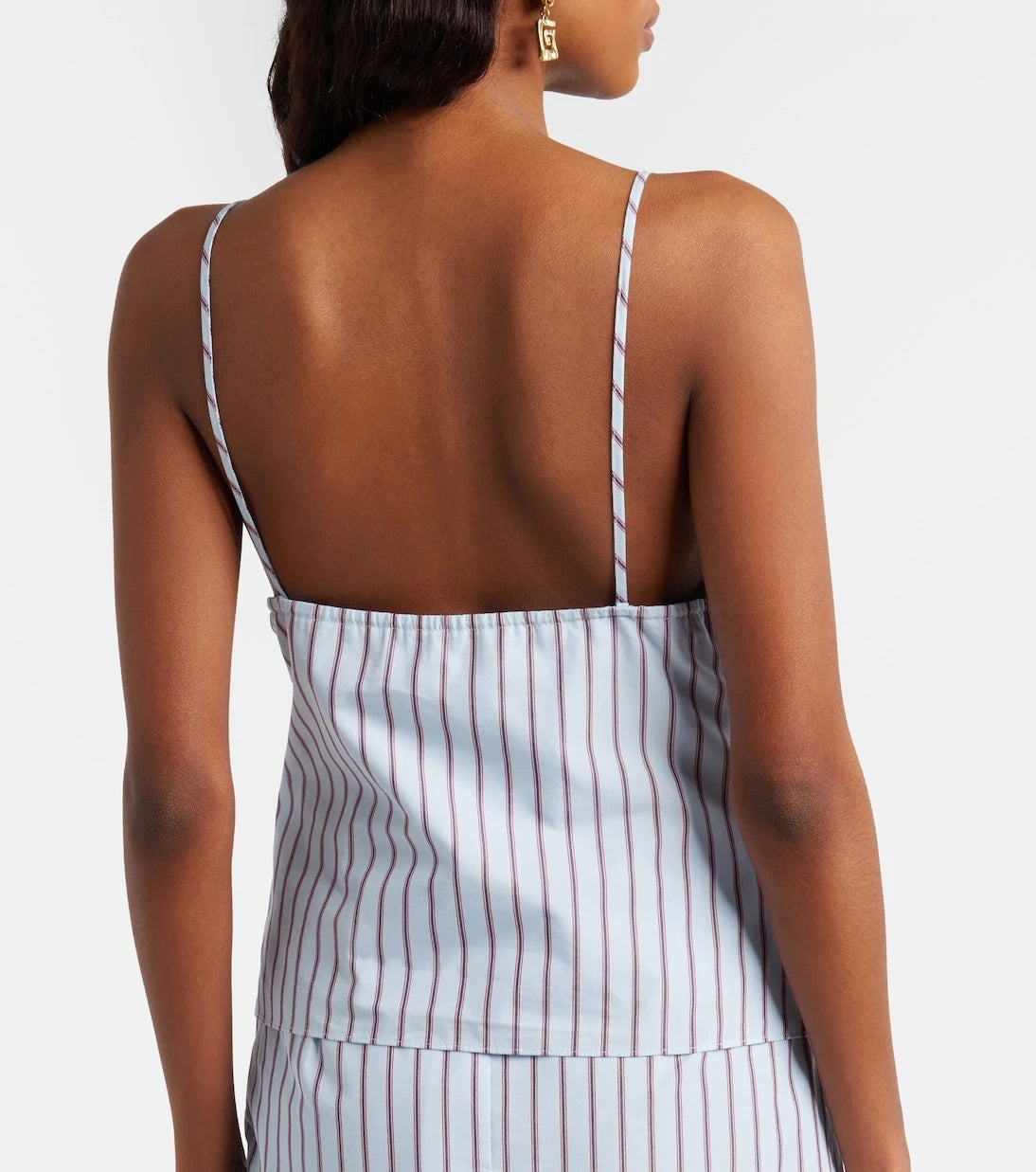 SIR - Lista pinstripe cotton-blend top