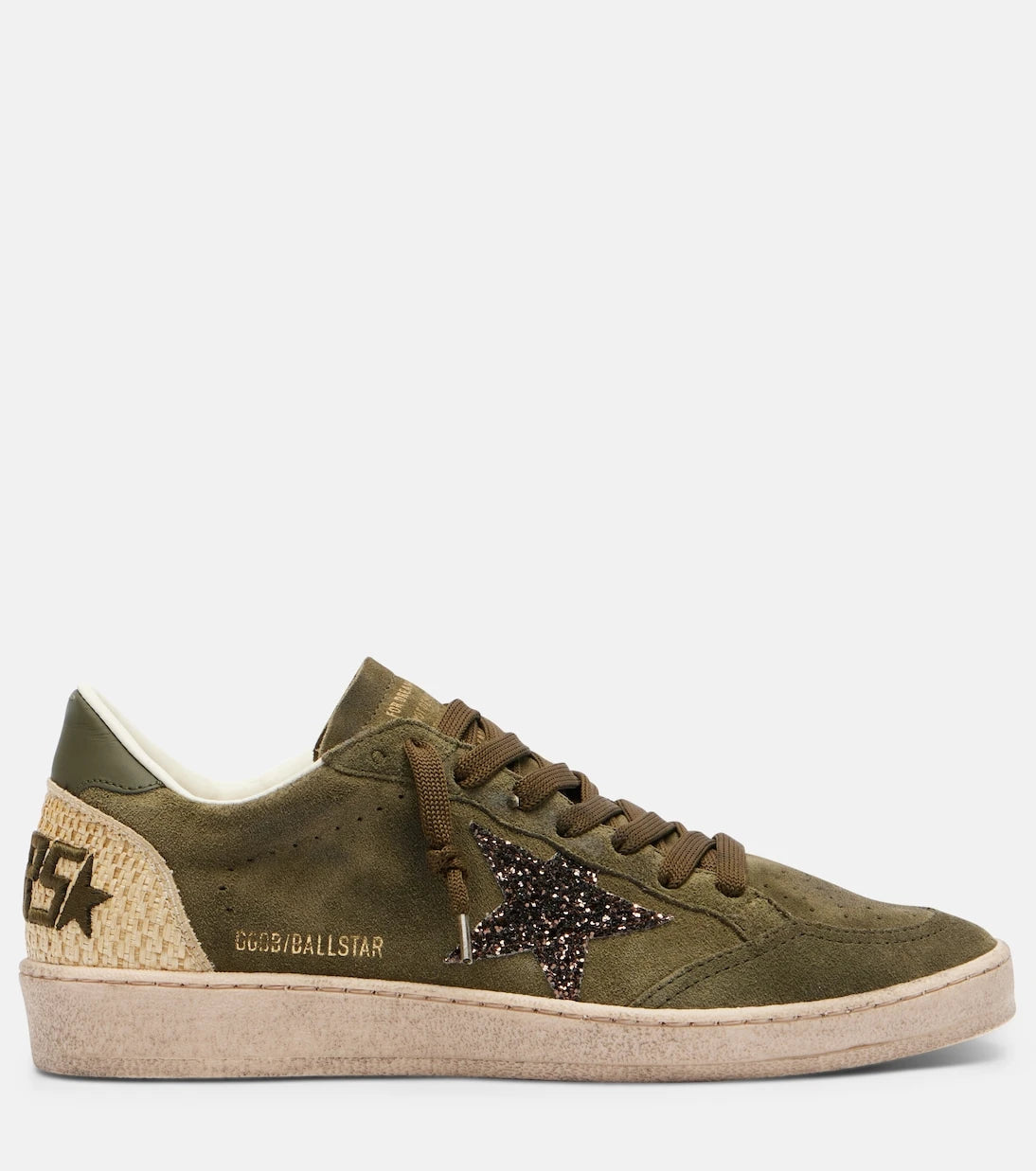 Golden Goose - Ball Star glitter suede sneakers