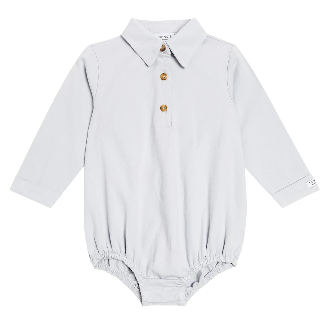 Donsje - Baby Frimml cotton jersey playsuit