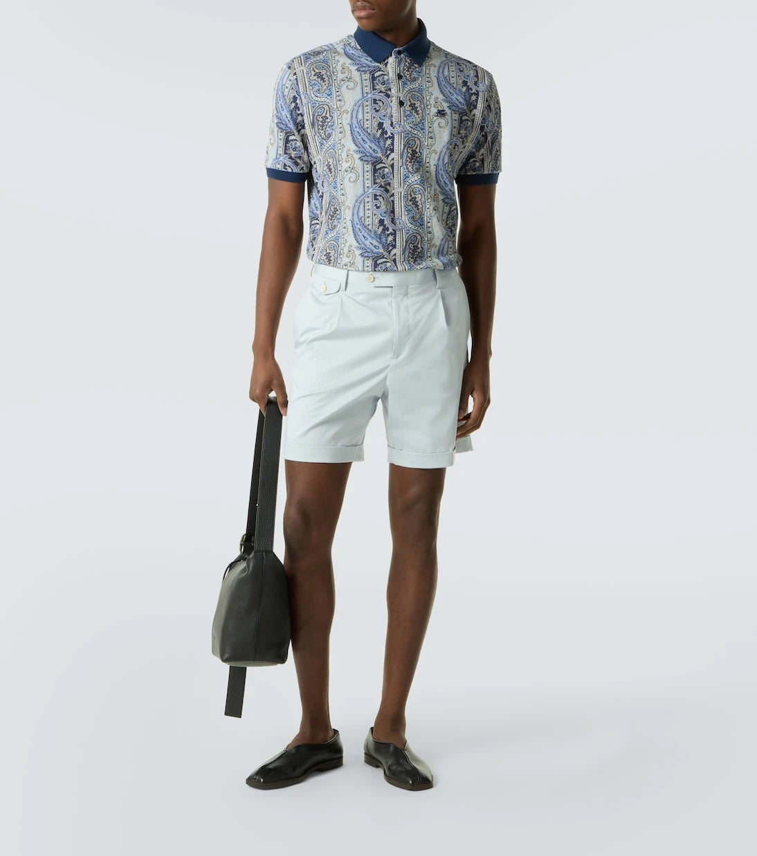 Etro - Paisley cotton polo shirt