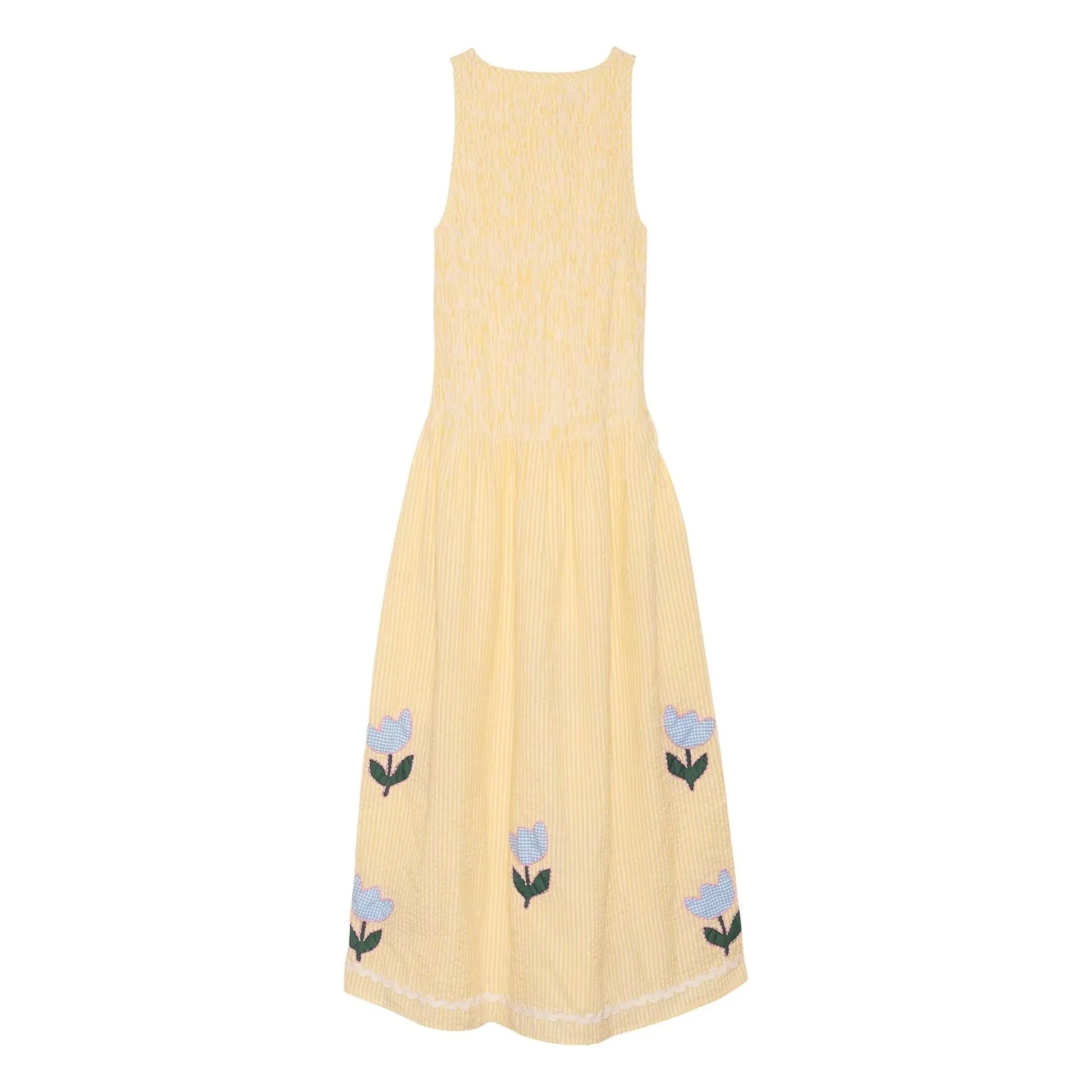 SISSEL EDELBO - Svea Stripes Dress | Yellow