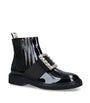 Black Crystal-Embellished Chelsea Viv' Rangers Boots