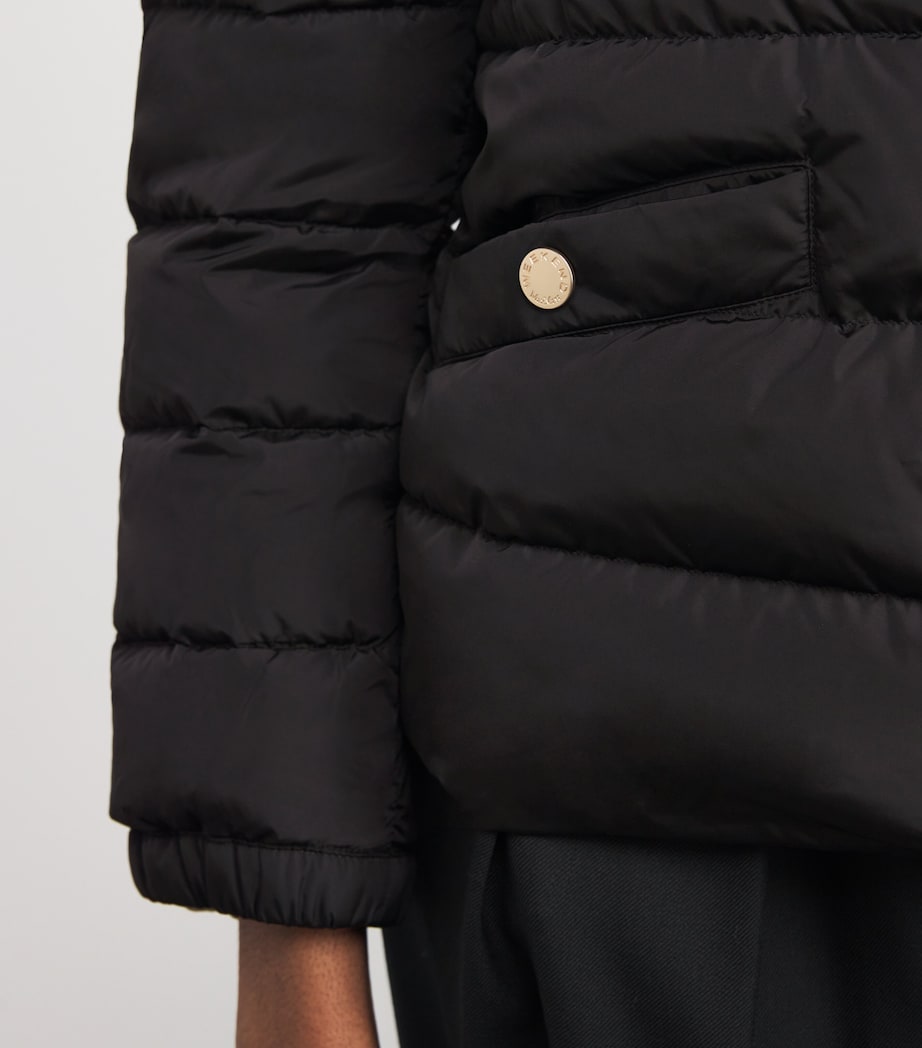 Weekend Max Mara Black Down Water-Repellent Puffer Jacket