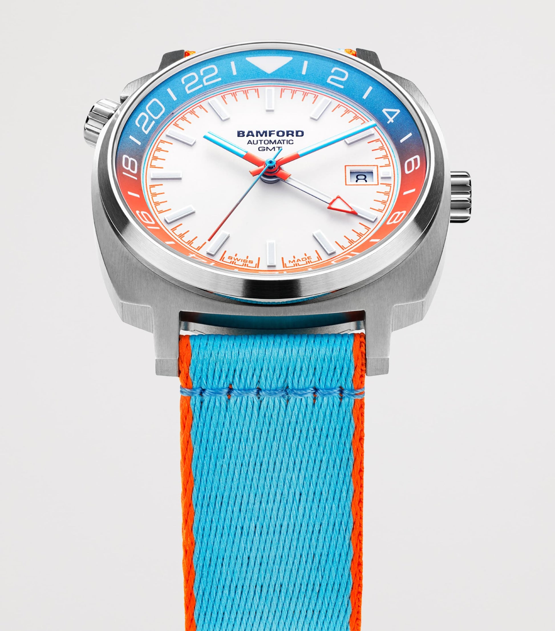 Stainless Steel GMT Summer -5 Watch 40mm