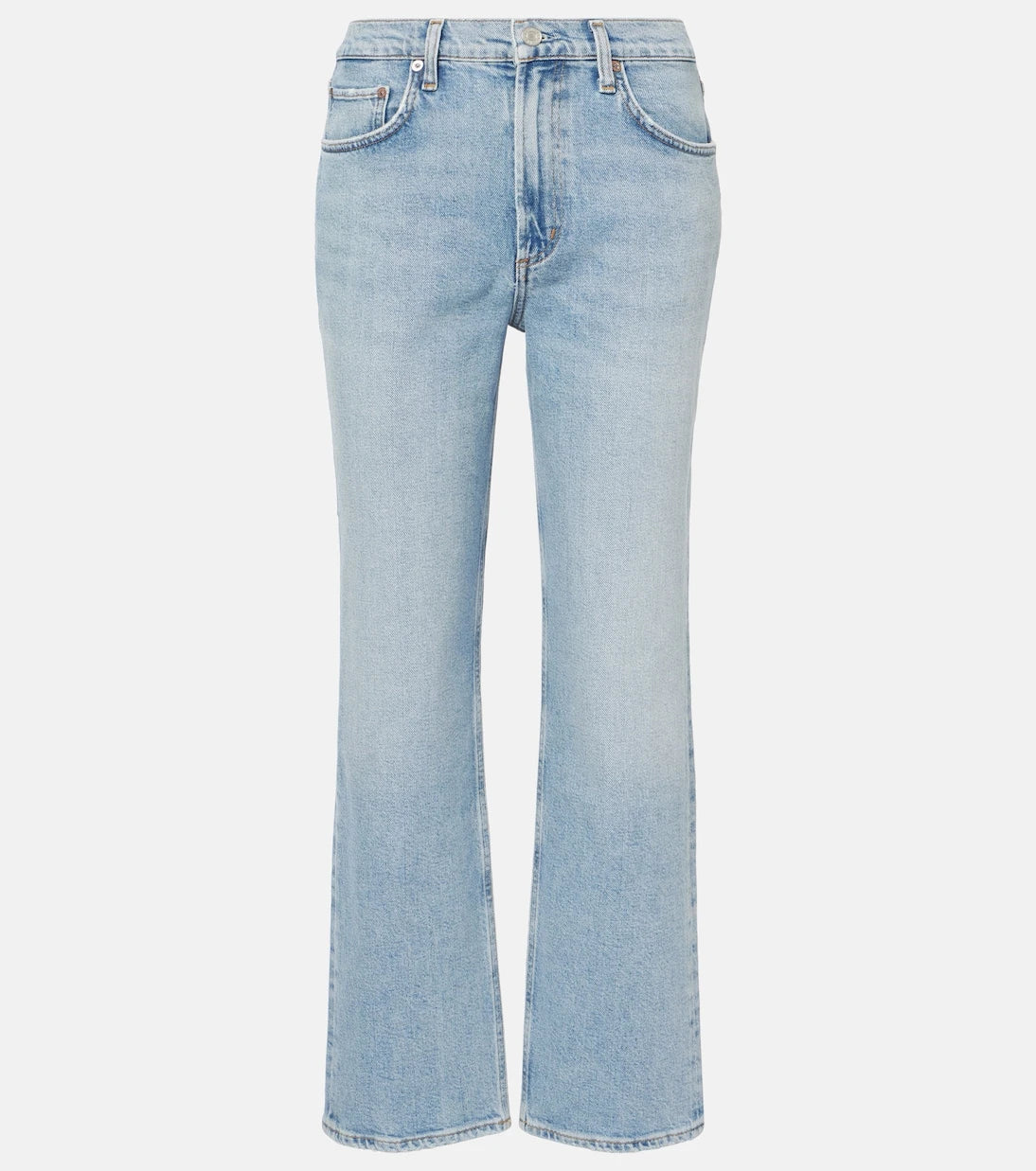 Agolde - Valen mid-rise straight jeans