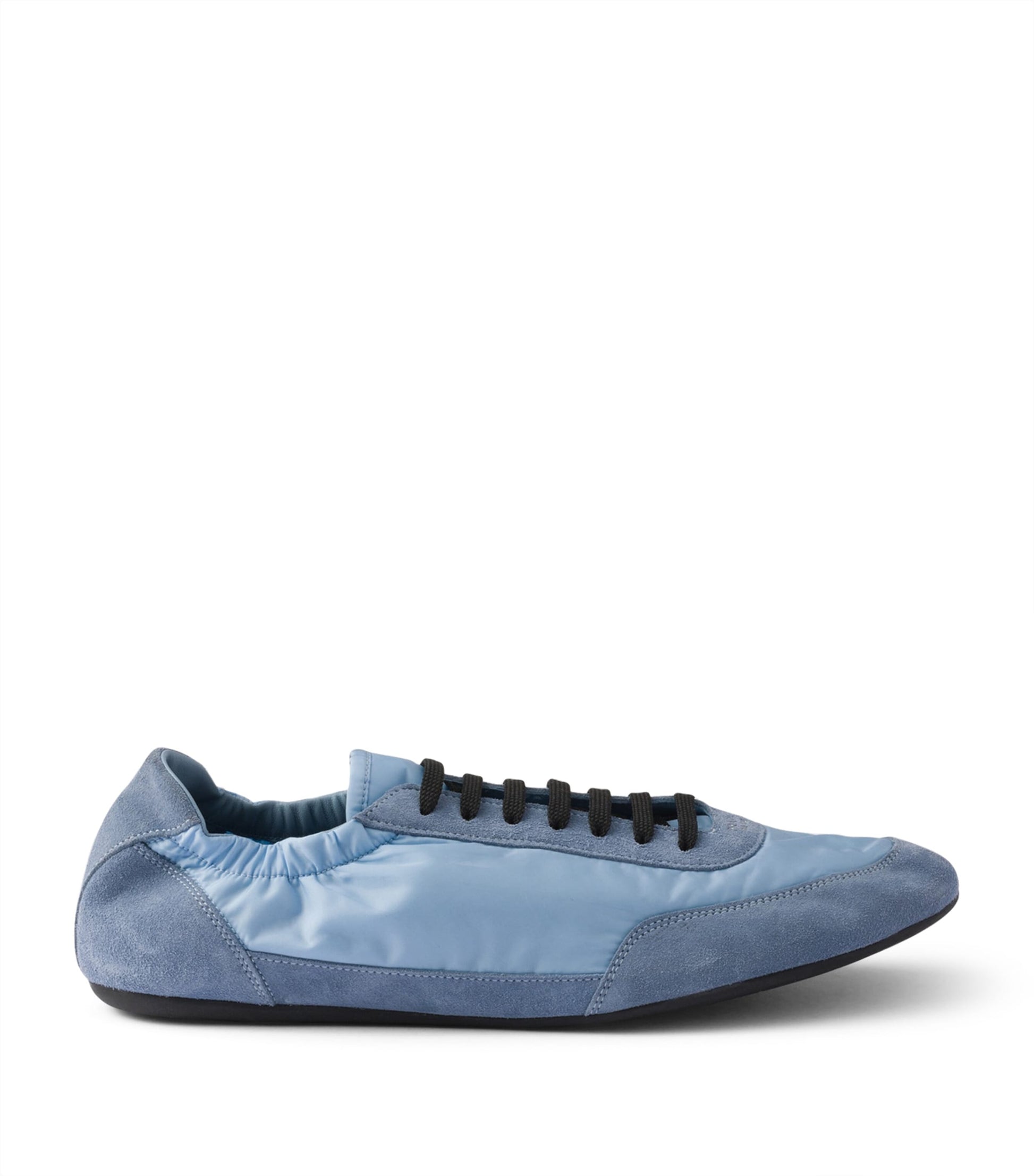 Prada Suede and Re-Nylon Collapse Sneakers