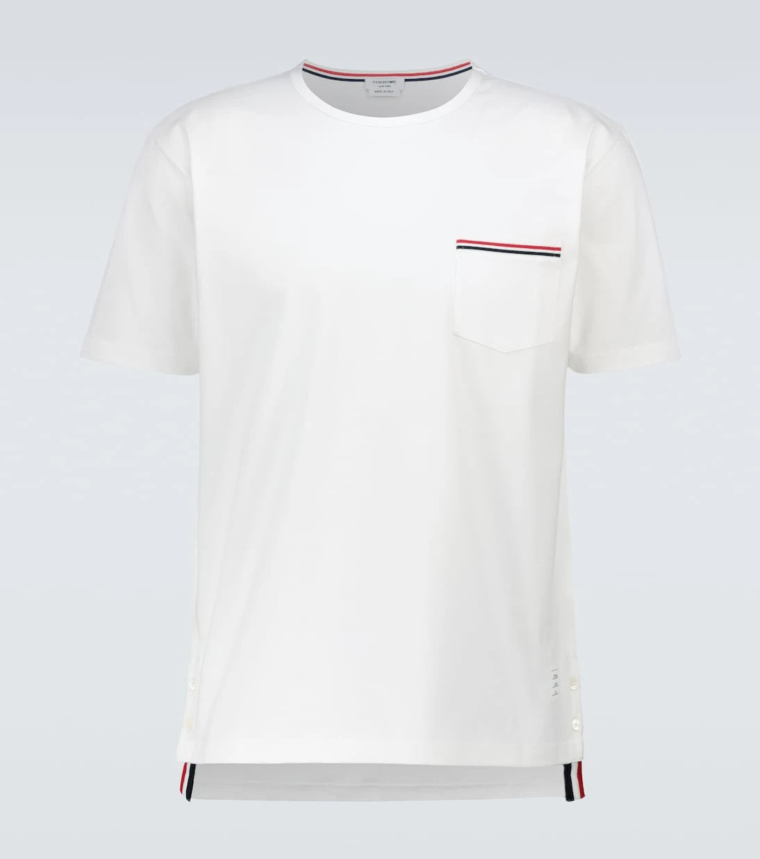 Thom Browne - Short-sleeved cotton T-shirt