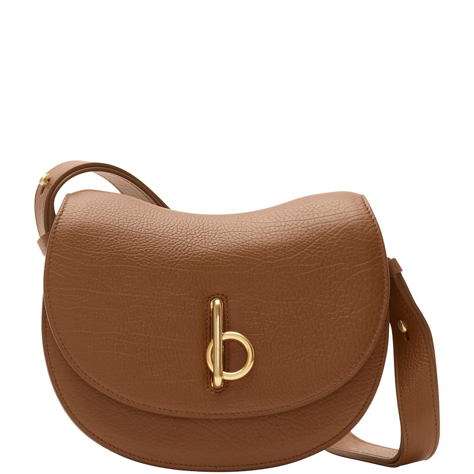 Brown Small Leather Rocking Horse Shoulder Bag