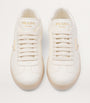 Prada Neutral Leather Sneakers
