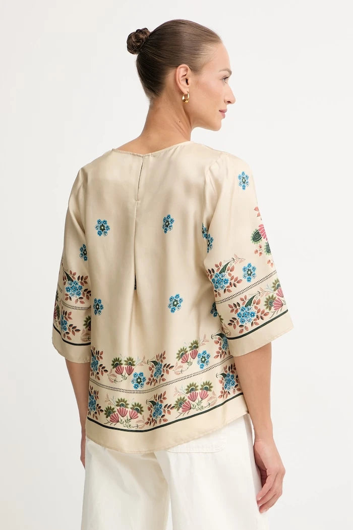 Weekend Max Mara блуза дамска от коприна SAMBA