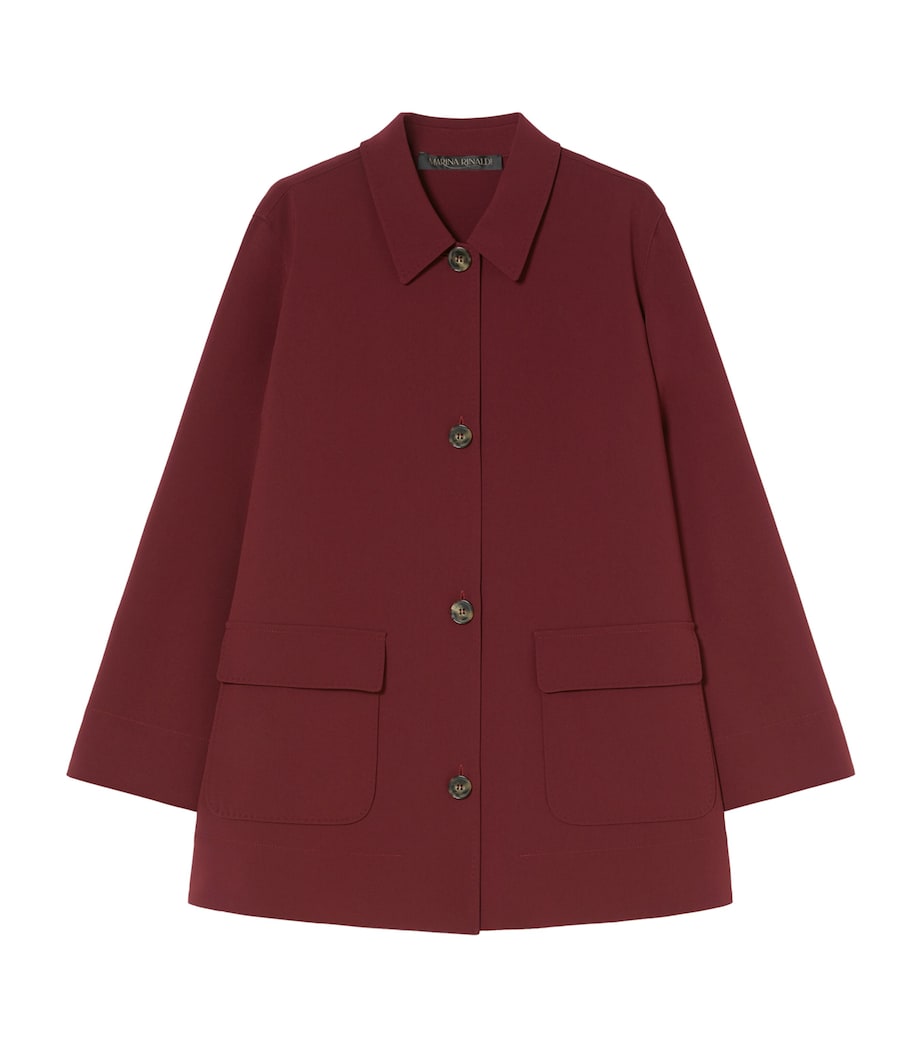 Red Cady Luxsca Tunic Jacket