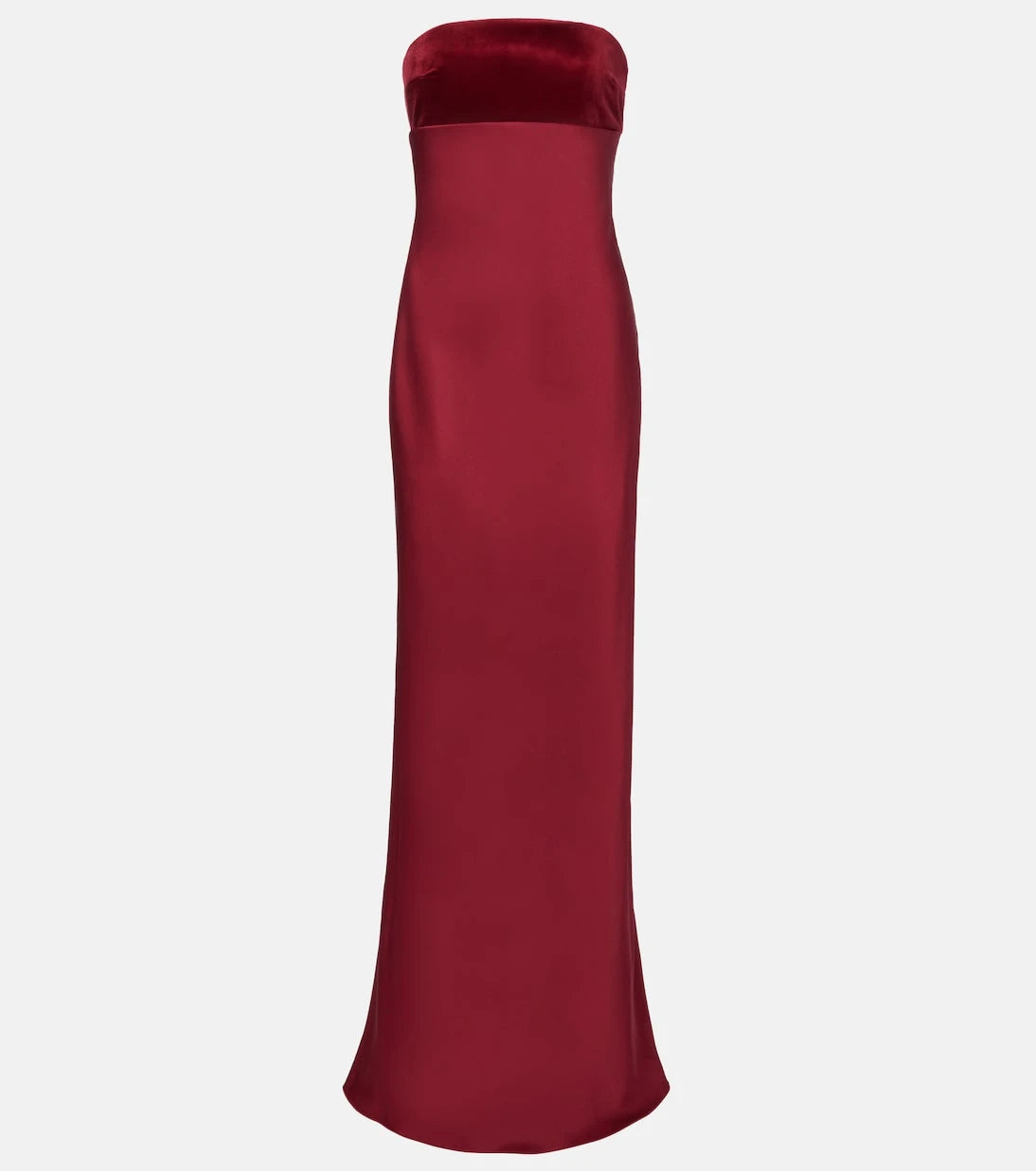 Max Mara - Baia cotton satin maxi dress