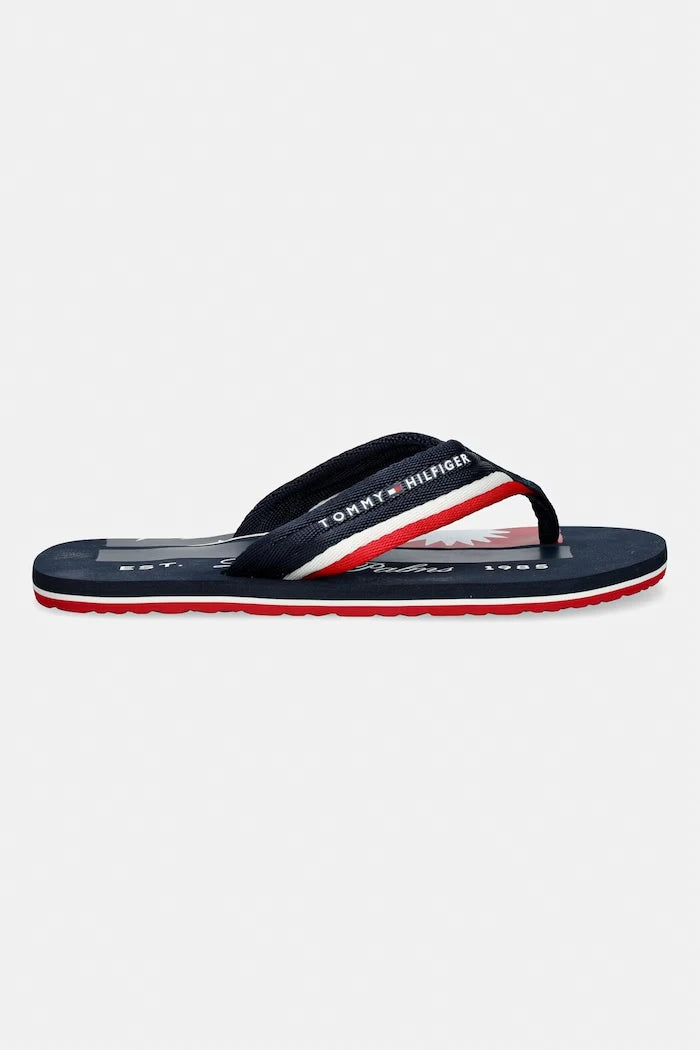 Tommy Hilfiger джапанки мъжки PATCH PRINT HIFIGER BEACH SANDAL