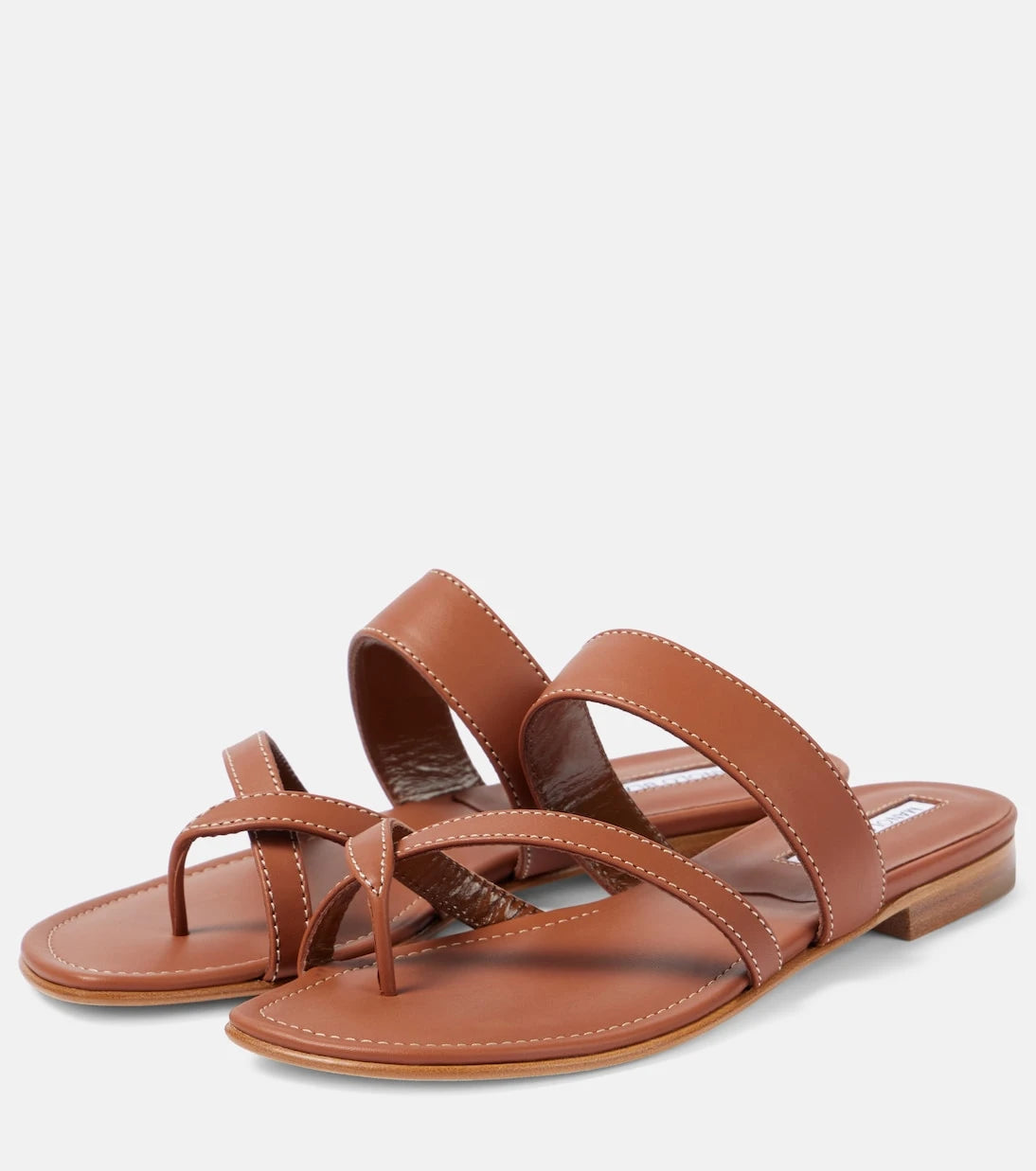 Manolo Blahnik - Susacru leather sandals