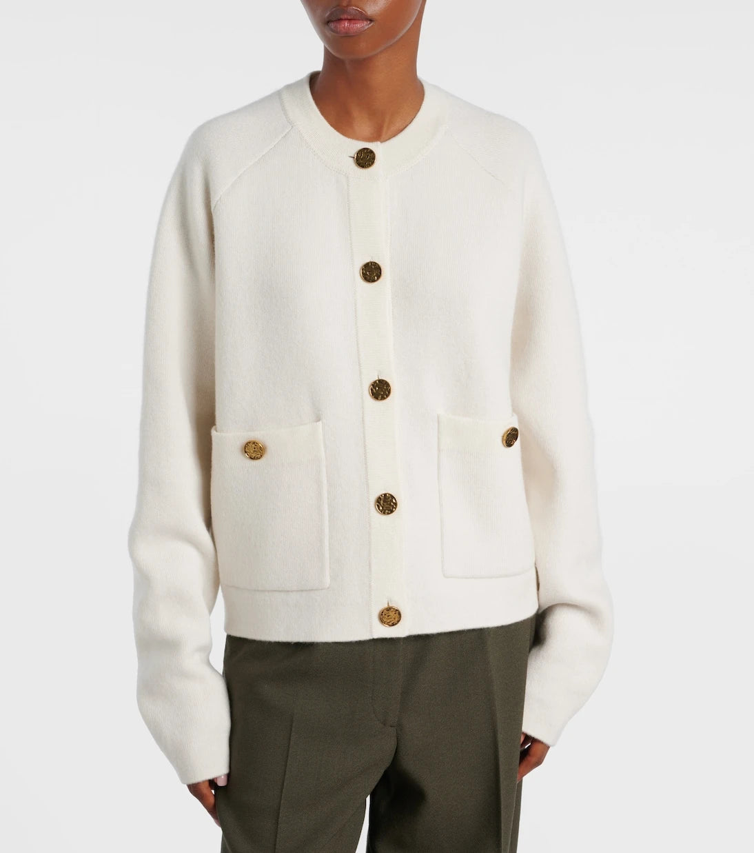 Toteme - Wool and cashmere-blend cardigan