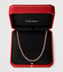 Small Rose Gold Santos de Cartier Chain Necklace