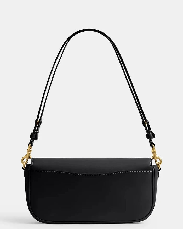 Кожена чанта Coach Brook Flap Chain Bag