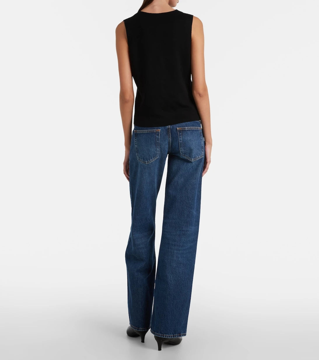 Frame - x Amelia Gray The Gray low-rise straight jeans