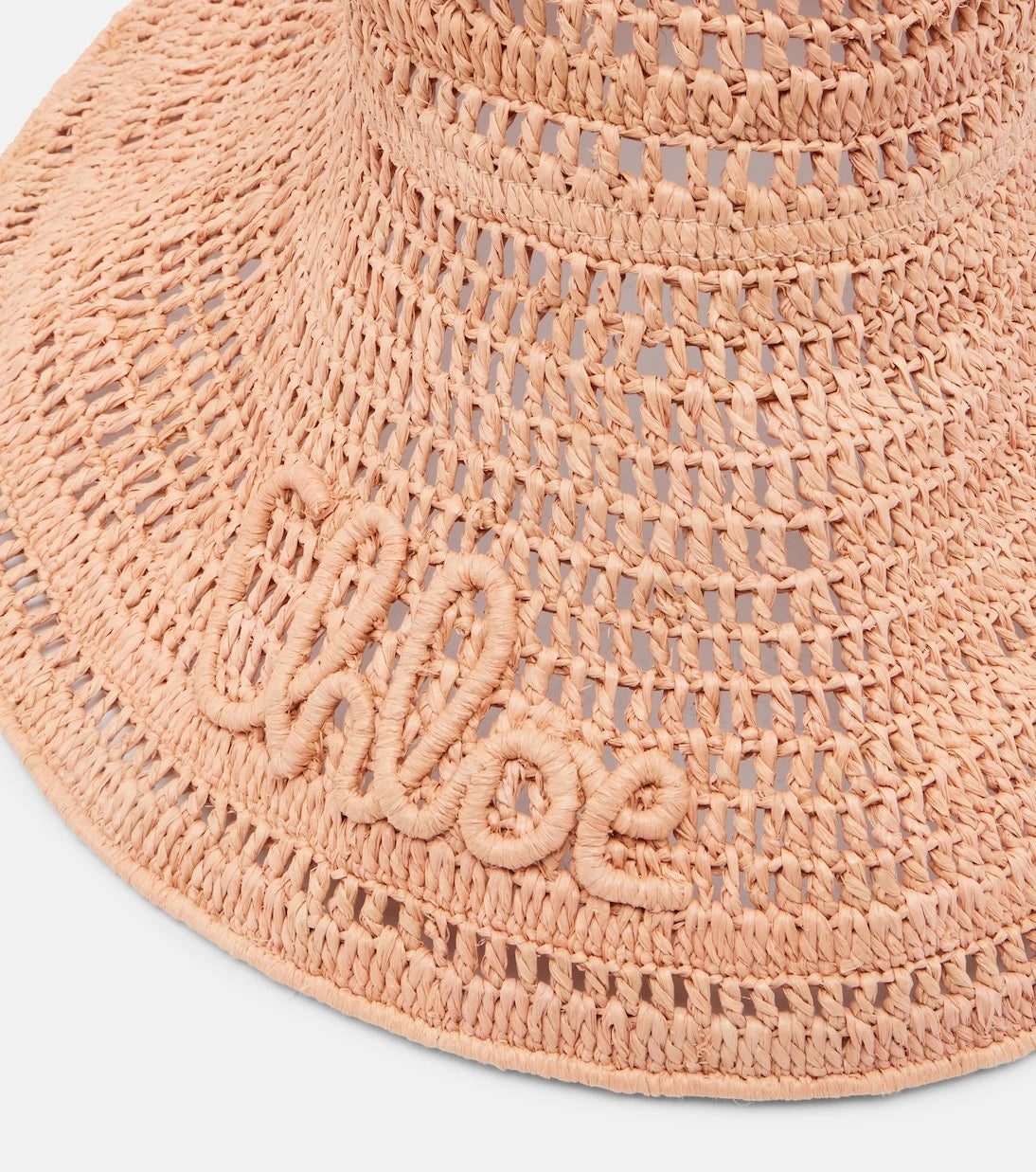 Chloé - Logo raffia sunhat