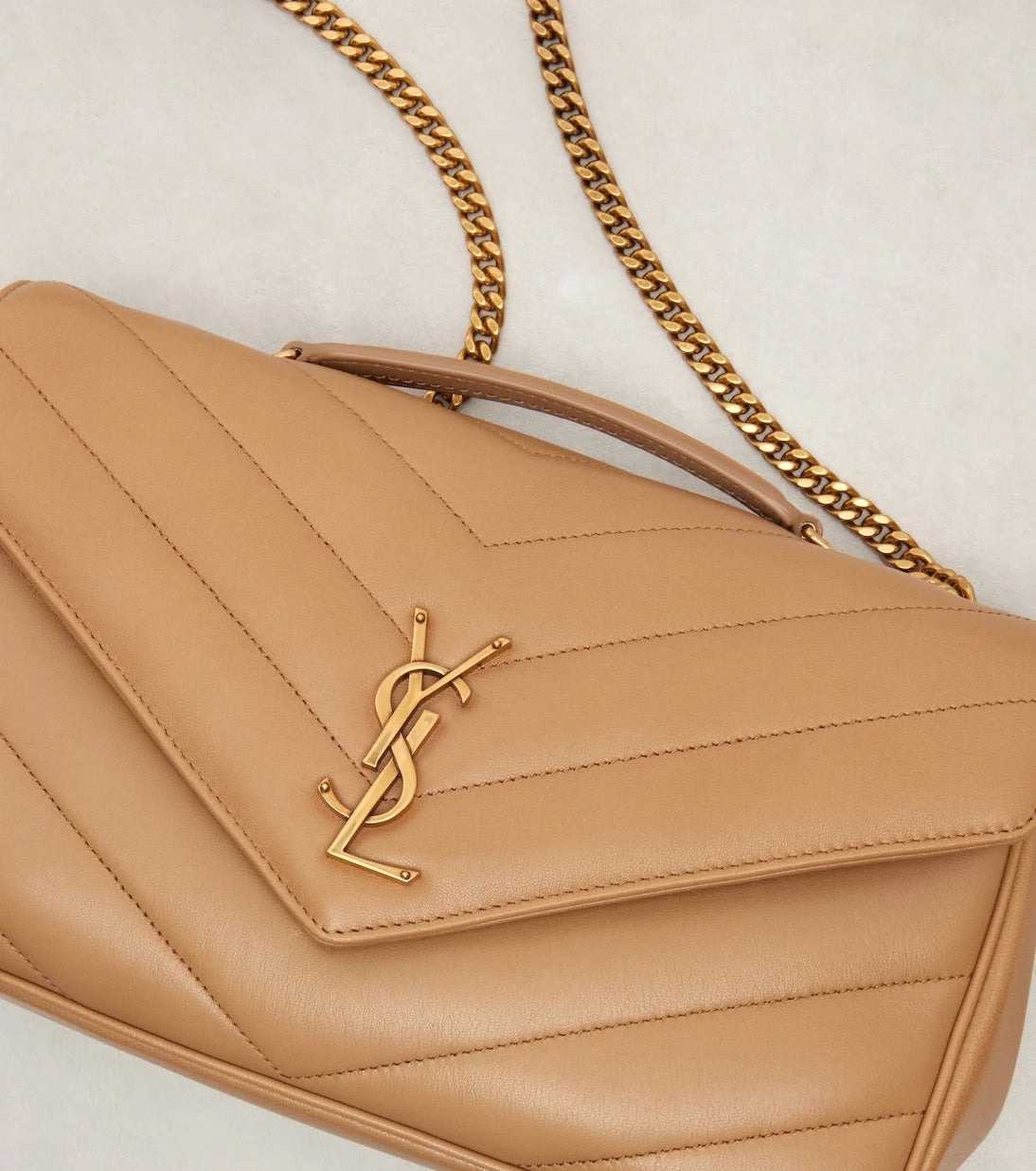 Saint Laurent - Loulou Medium leather shoulder bag
