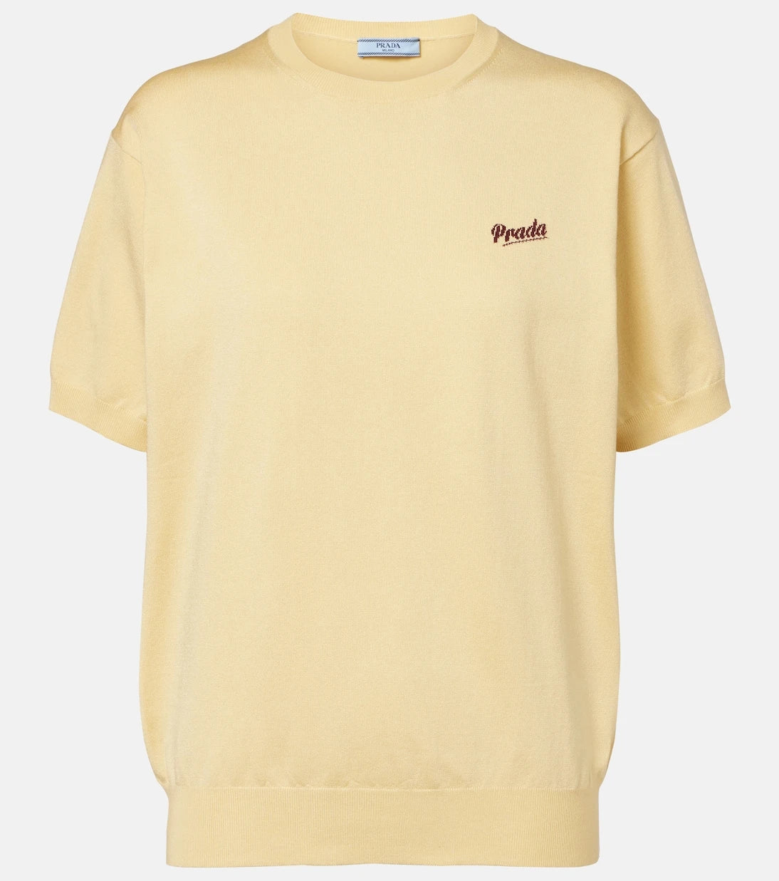 Prada - Logo silk-blend sweater