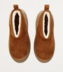 Suede Luna Low Boots TAN