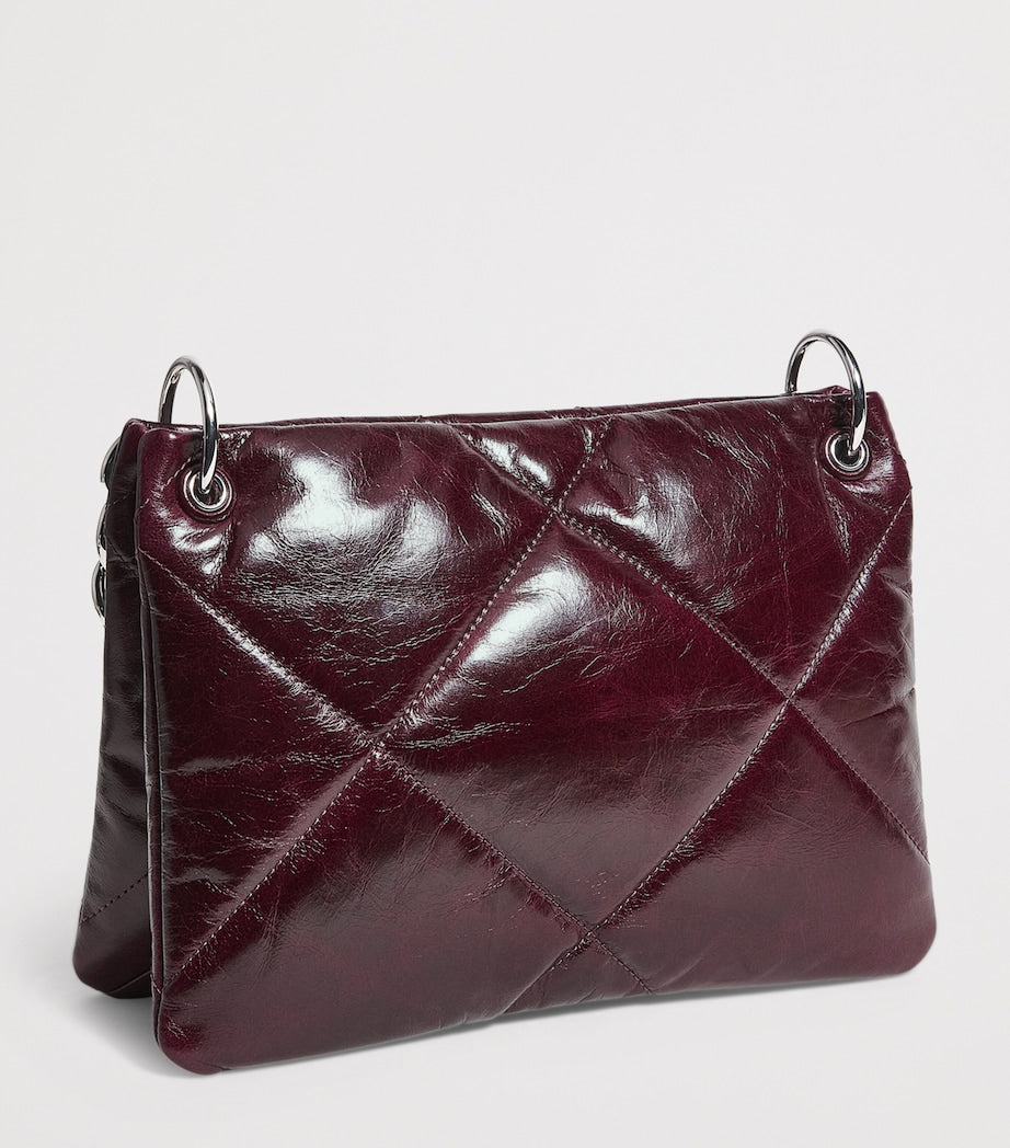Leather Quilted Kira Shoulder Bag
