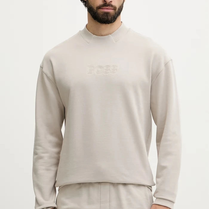 BOSS Erkek Pamuklu Ev Sweatshirtü