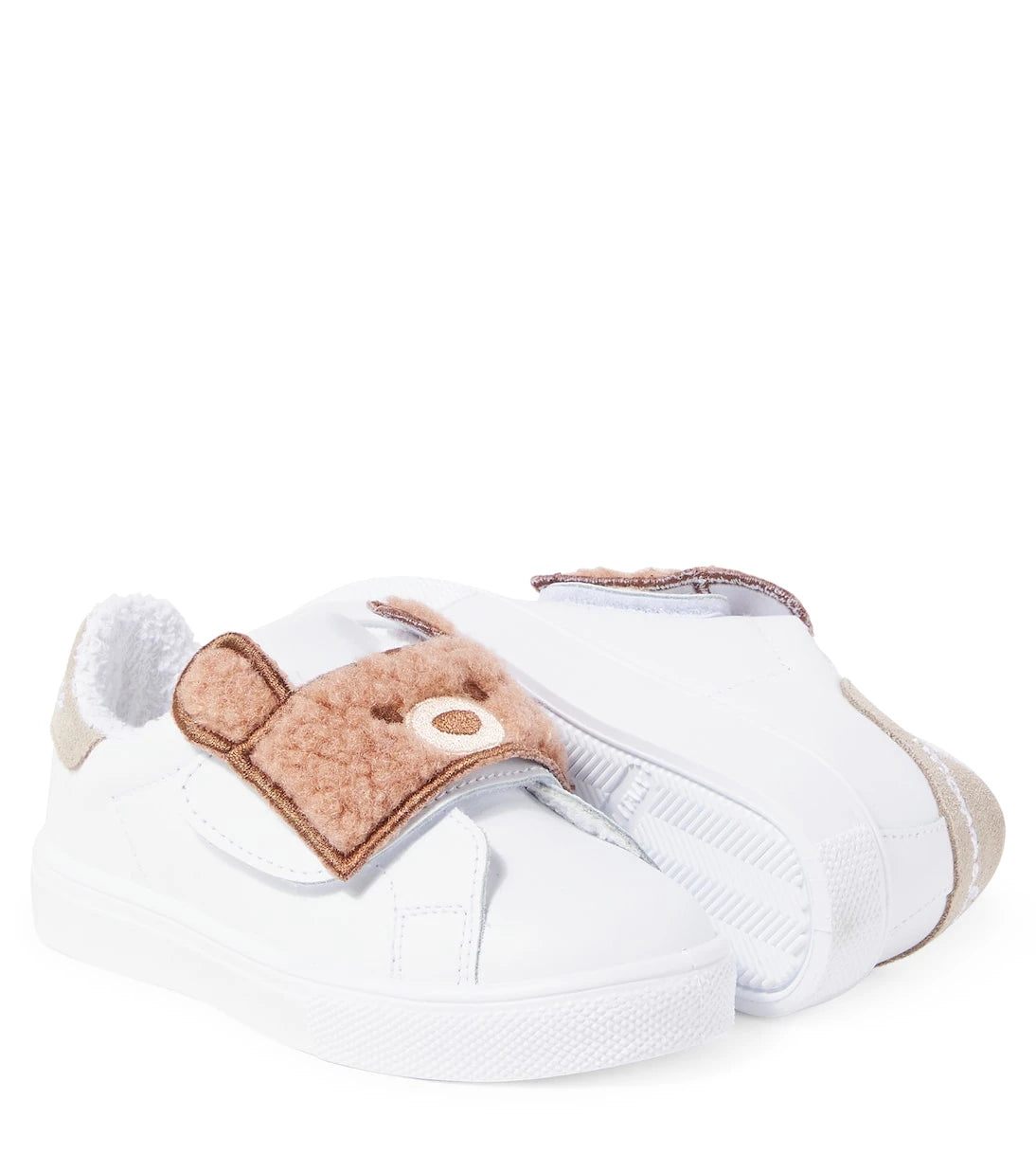 Monnalisa - Bear leather sneakers