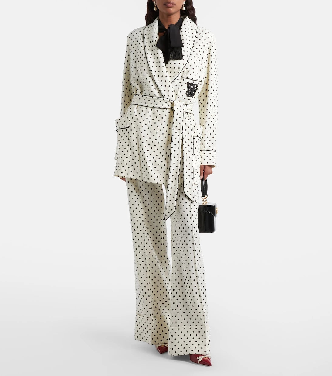 Valentino - Supergran Plusdepois flared pants
