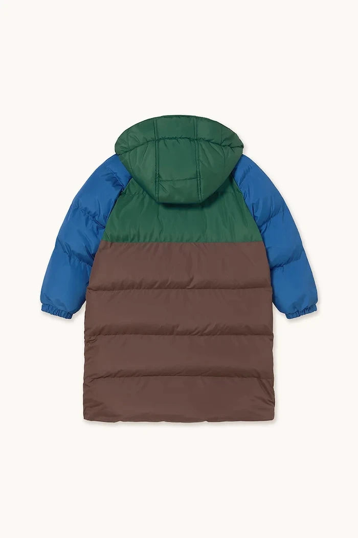 Детско яке Tinycottons COLOR BLOCK PADDED JACKET