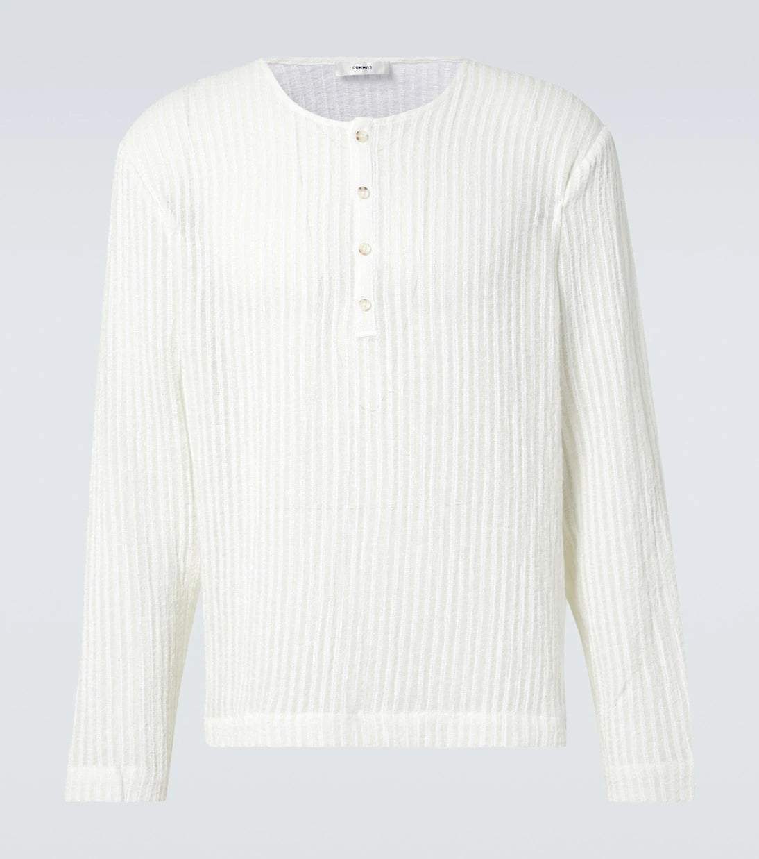 Commas - Striped Henley shirt